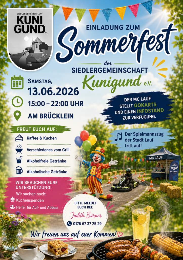Sommerfest der Siedlergemeinschaft
