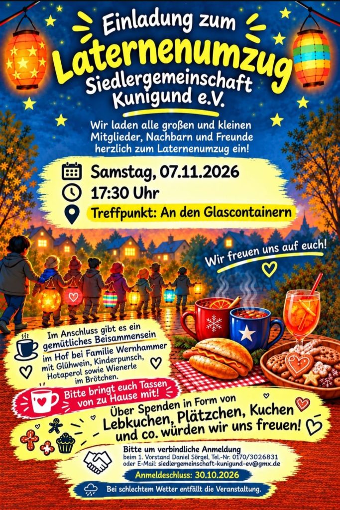 Laternenumzug 2026